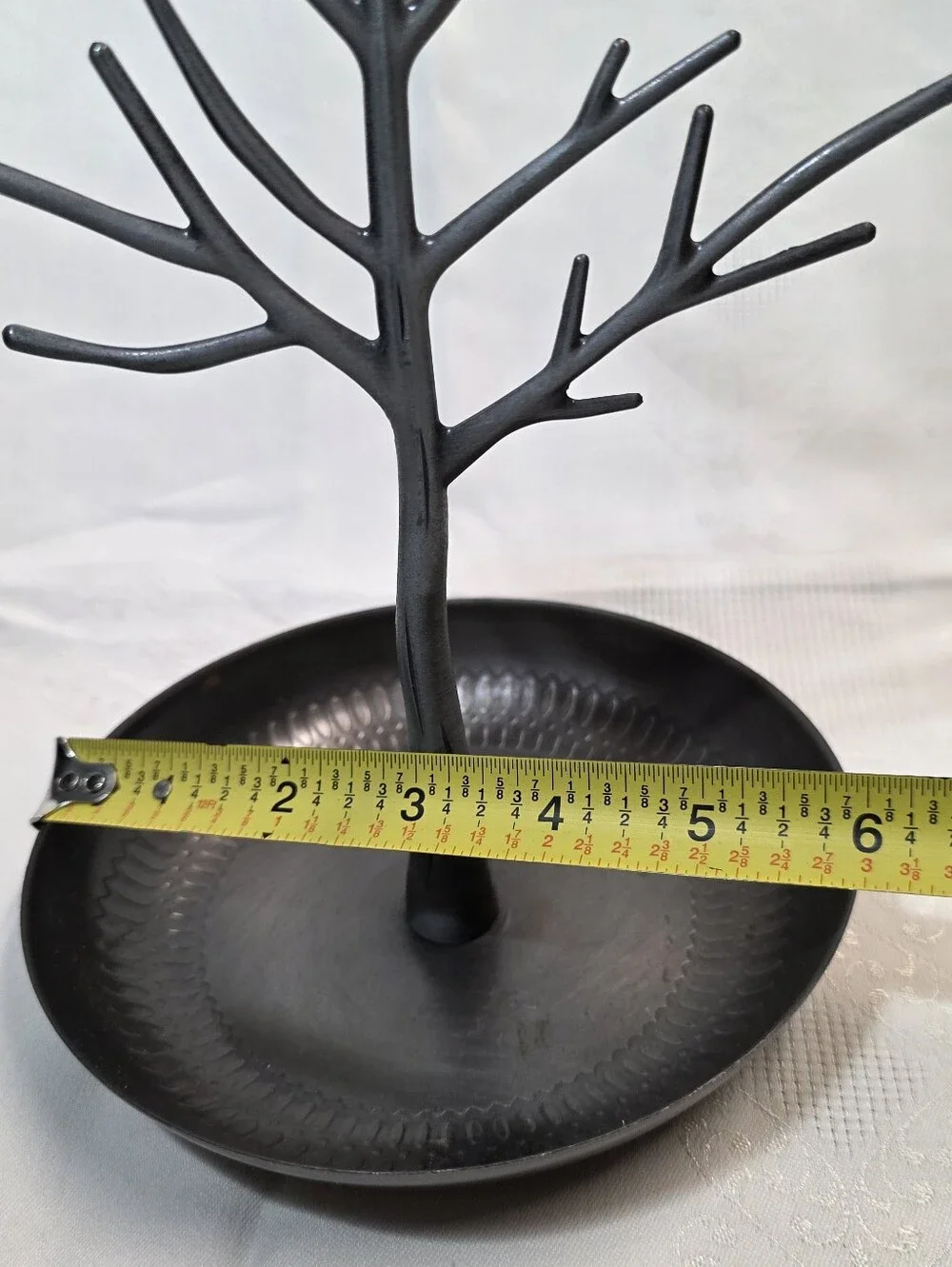 Liz Claiborne Pewter Metal Bird Jewelry Tree